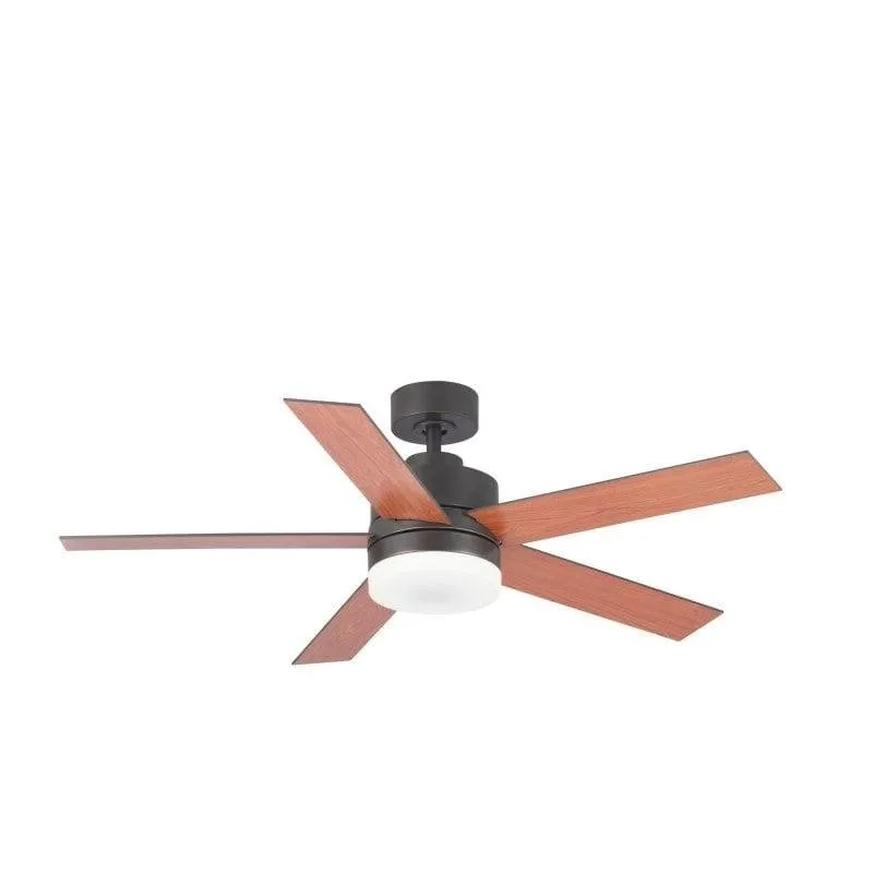 Ventilatore da Soffitto con Luce Blaupunkt BP2011 70W 122cm 5 Pale Telecomando Funzione Inverno - immagine 1