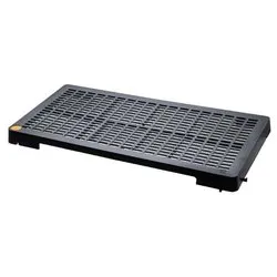 Scolapiatti (47x23,5x3cm) griglia multiuso Nero 7095 - immagine 1