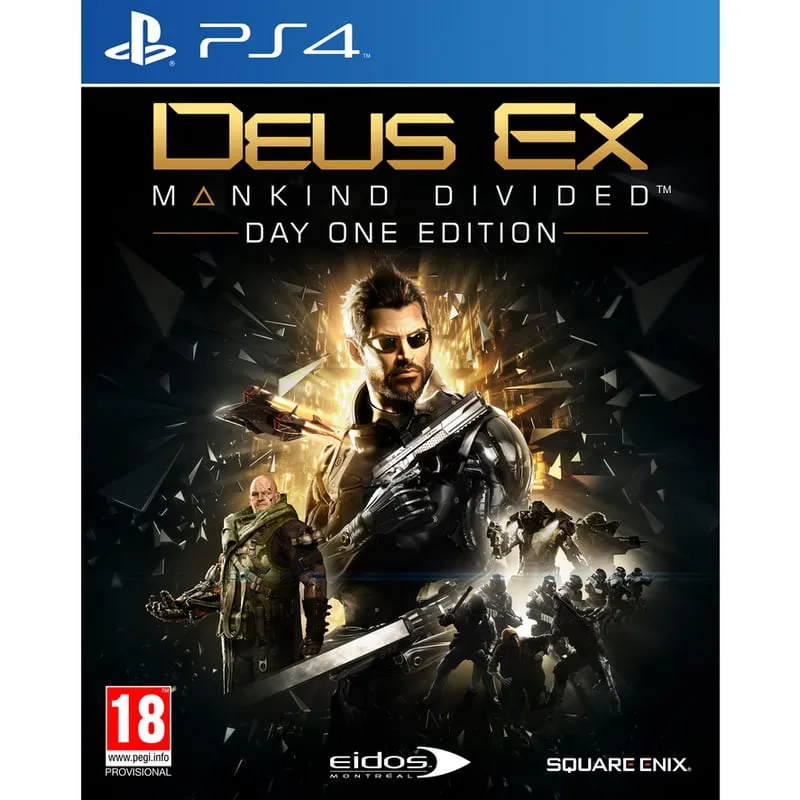 Deus Ex: Mankind Divided - Edizione del primo giorno PS4 - immagine 1
