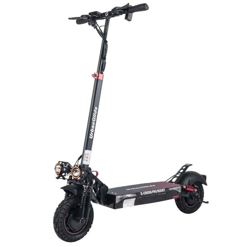 Monopattino elettrico UrbanGlide Ecross Pro Boost 1600W Autonomia 50km Ruote 10" Nero - immagine 1