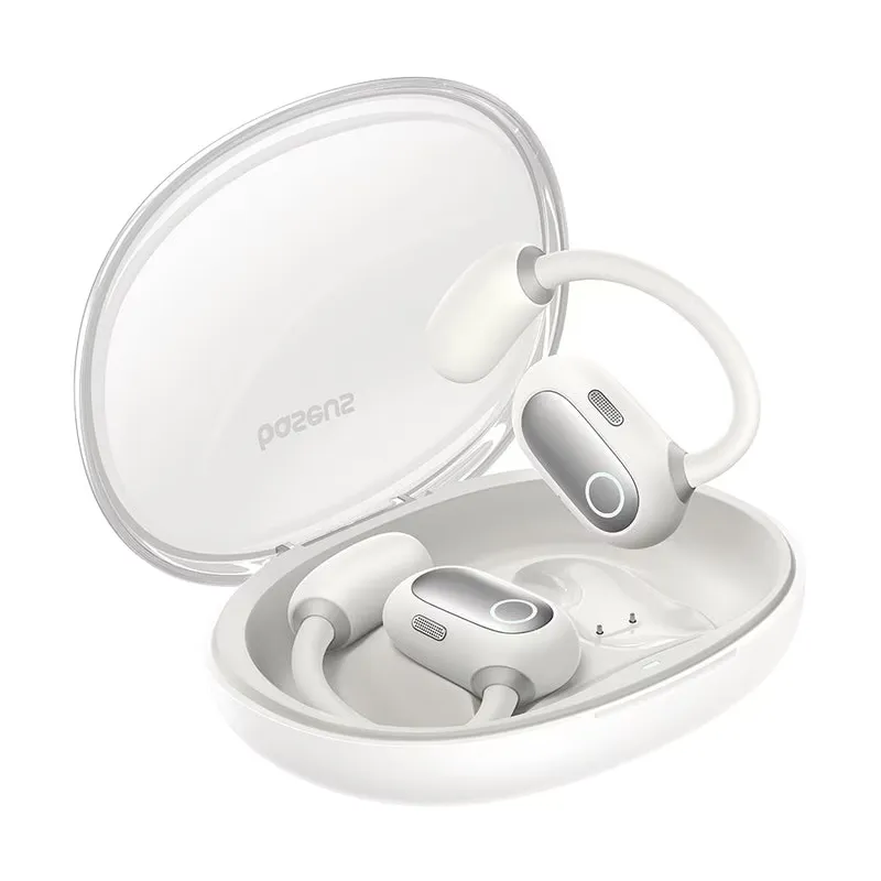 Handsfree Bluetooth Baseus Eli Sport 1, TWS, Bianco A00064400221-00 - immagine 1