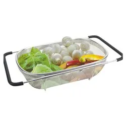 Cestino lavello estensibile 29-43 cm EVA Inox lucido 040518 - immagine 1
