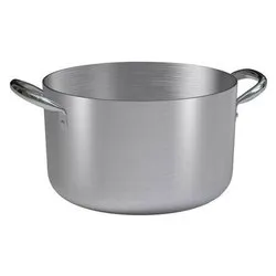 Casseruola Alluminio (24cm) PROFESSIONALE SERIE 7000 Silver naturale 7018 24 - immagine 1
