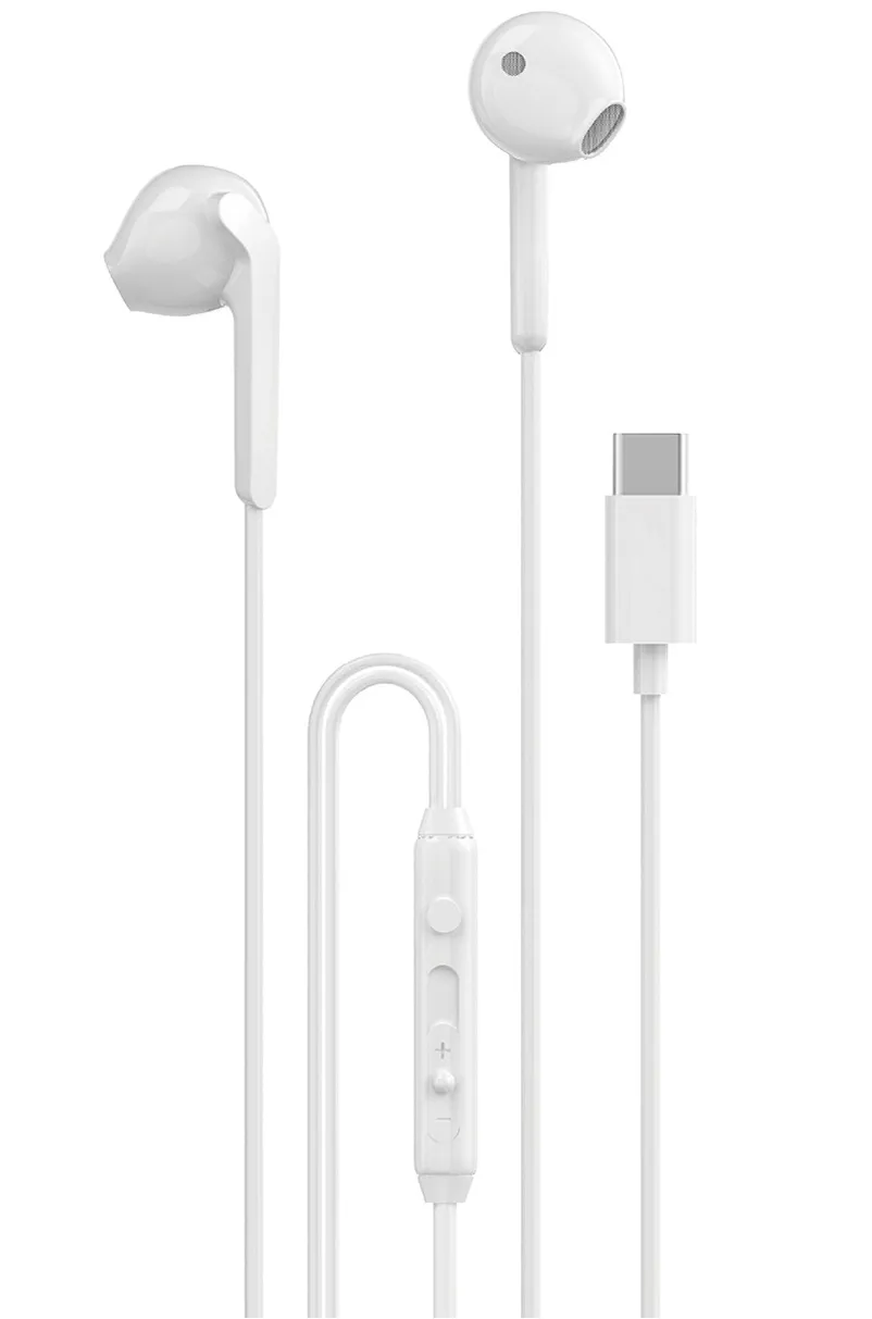 Auricolari USB-C Dudao X3C, Bianco - immagine 1