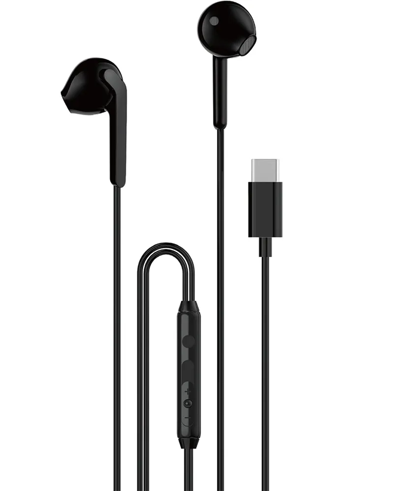 Auricolari USB-C Dudao X3C, Nero - immagine 1