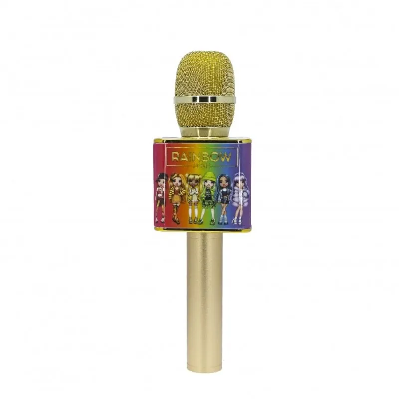 Microfono karaoke per bambini wireless Rainbow High OTL Technologies con altoparlante - immagine 1