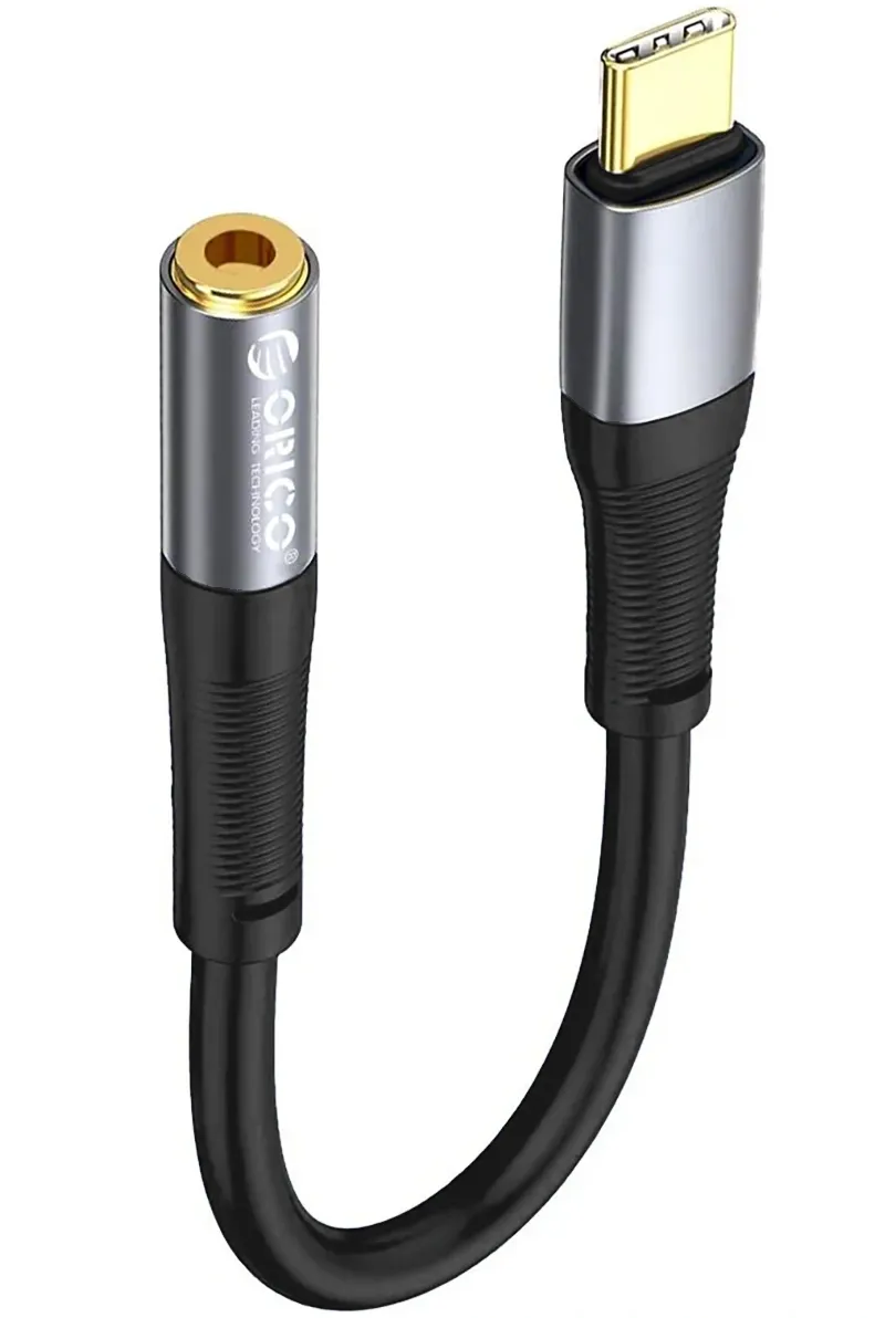 Adattatore audio USB-C - 3,5 mm Orico AXC-02, nero - immagine 1