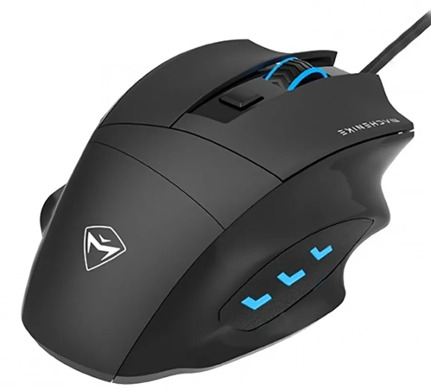 Mouse Gaming Wired USB Machenike M3, RGB, 3200DPI, Nero - immagine 1
