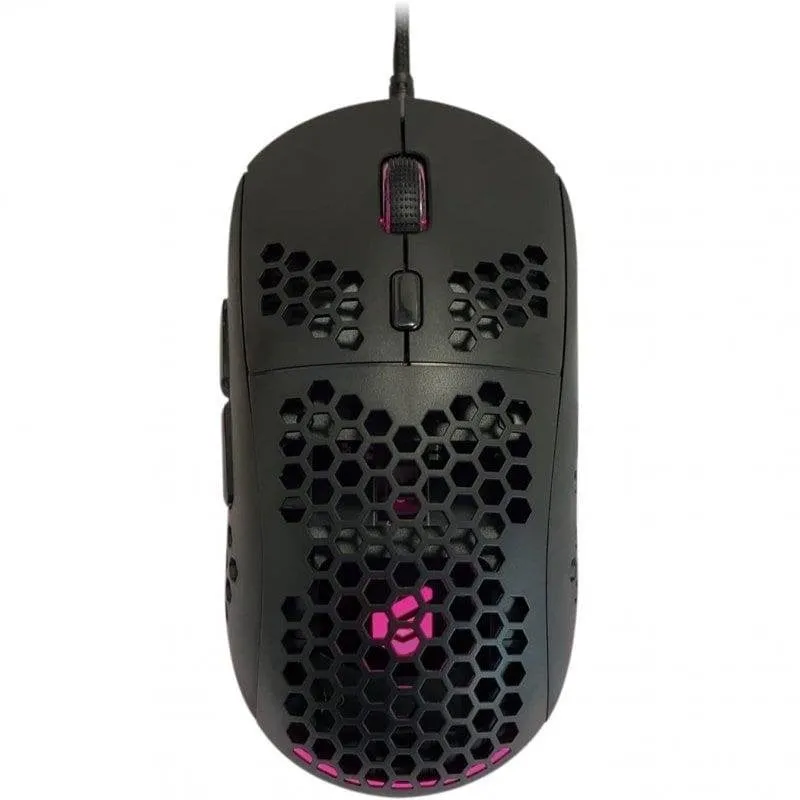 Mouse Conceptronic DJEBBEL04B USB 6400DPI Nero Gaming Leggero - immagine 1