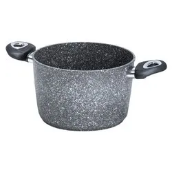 Pentola Alluminio antiaderente (20cm) MADAME PETRAVERA Grigio pietra AP000155 - immagine 1