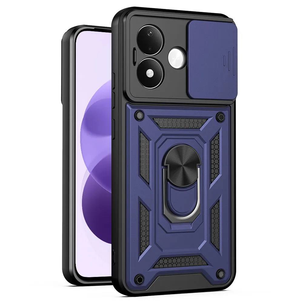 Custodia per Xiaomi Redmi Note 17 4G / Note 17 5G, Techsuit, CamShield, Blu - immagine 1