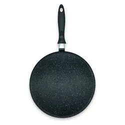 Padella Alluminio antiaderente (32cm) Testo Romagnolo Nero pietra PA26 - immagine 1
