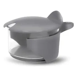 Formaggiera Plastica (9x5,5cm) Jolly COLOR STYLE Grigio V10121300114 - immagine 1