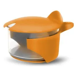 Formaggiera Plastica (9x5,5cm) Jolly COLOR STYLE Giallo zucca V10121300104 - immagine 1