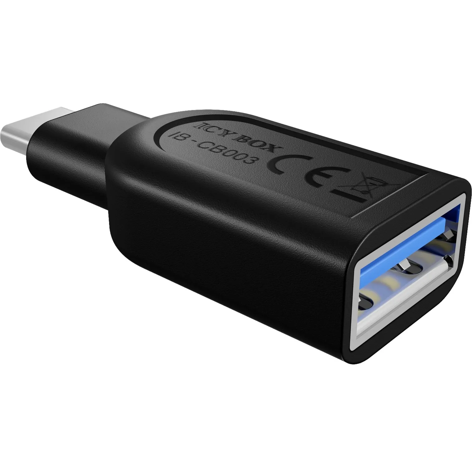 IB-CB003 USB 3.0 Type-C USB 3.0 Type-A Nero, Adattatore - immagine 1