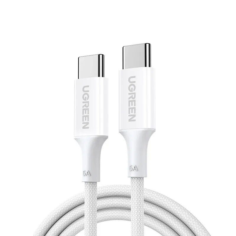 Cavo Dati e Ricarica USB-C - USB-C UGREEN L502 (35221), 100W, 2m, Bianco - immagine 1