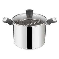 Cuoci pasta Inox 18/10 (22cm) UNLIMITED cestello doppio 010271020922 - immagine 1