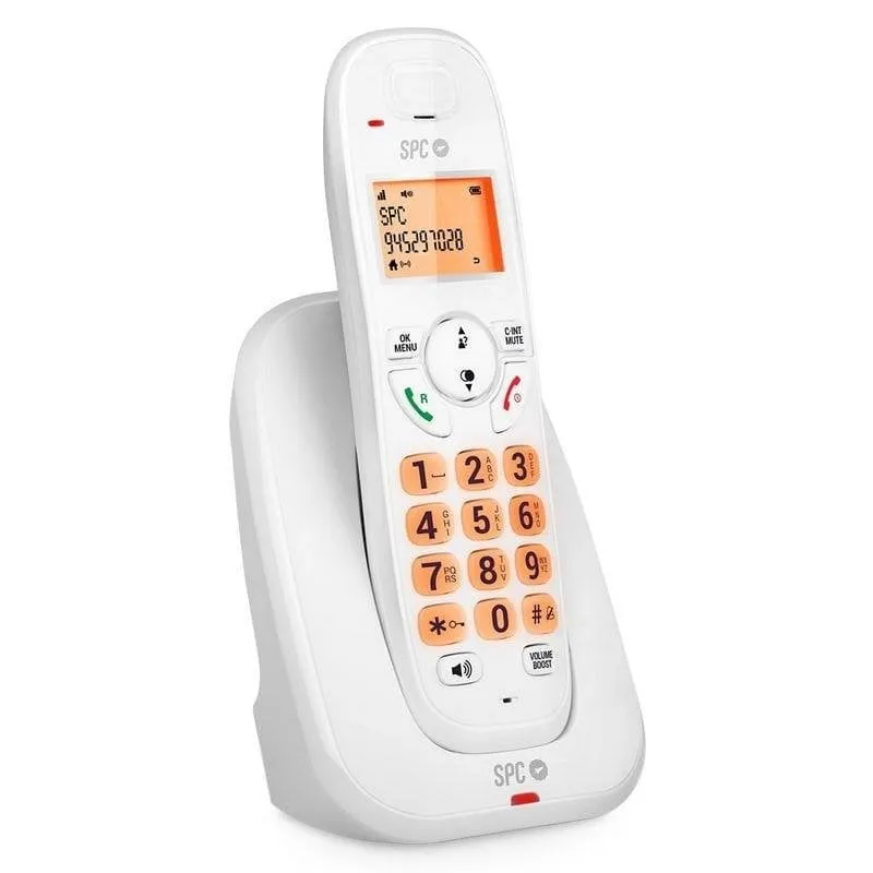 Telefono fisso wireless SPC Kairo Tasti grandi Bianco - immagine 1