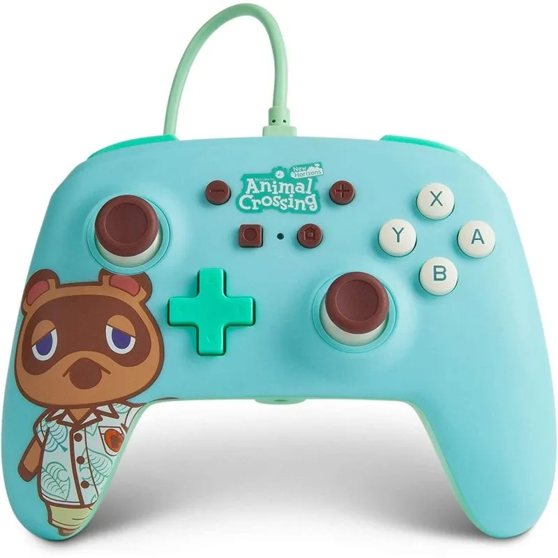 Alimenta un controller cablato Animal Crossing Tom Nook Edition per Nintendo Switch - immagine 1