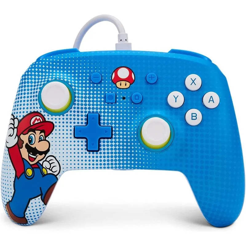 Alimenta un controller cablato Mario Pop Art per Nintendo Switch - immagine 1