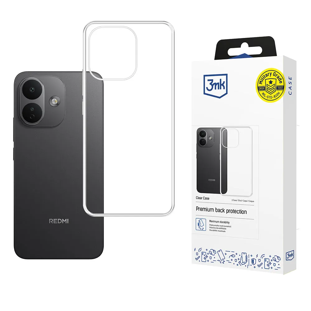 Custodia per Xiaomi Redmi Note 17 Pro, 3MK, Clear, Trasparente - immagine 1