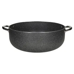Casseruola Alluminio antiaderente (32cm) BIG FAMILY Grigio WX75820BIFA - immagine 1