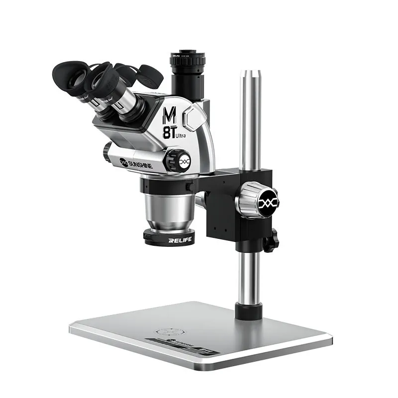Microscopio Sunshine M8T Ultra, Argento - immagine 1