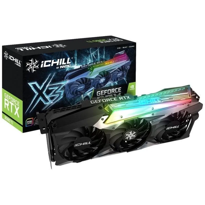 Scheda Grafica Inno3D GeForce RTX 3080 Ti iChill X3 12GB GDDR6X - immagine 1