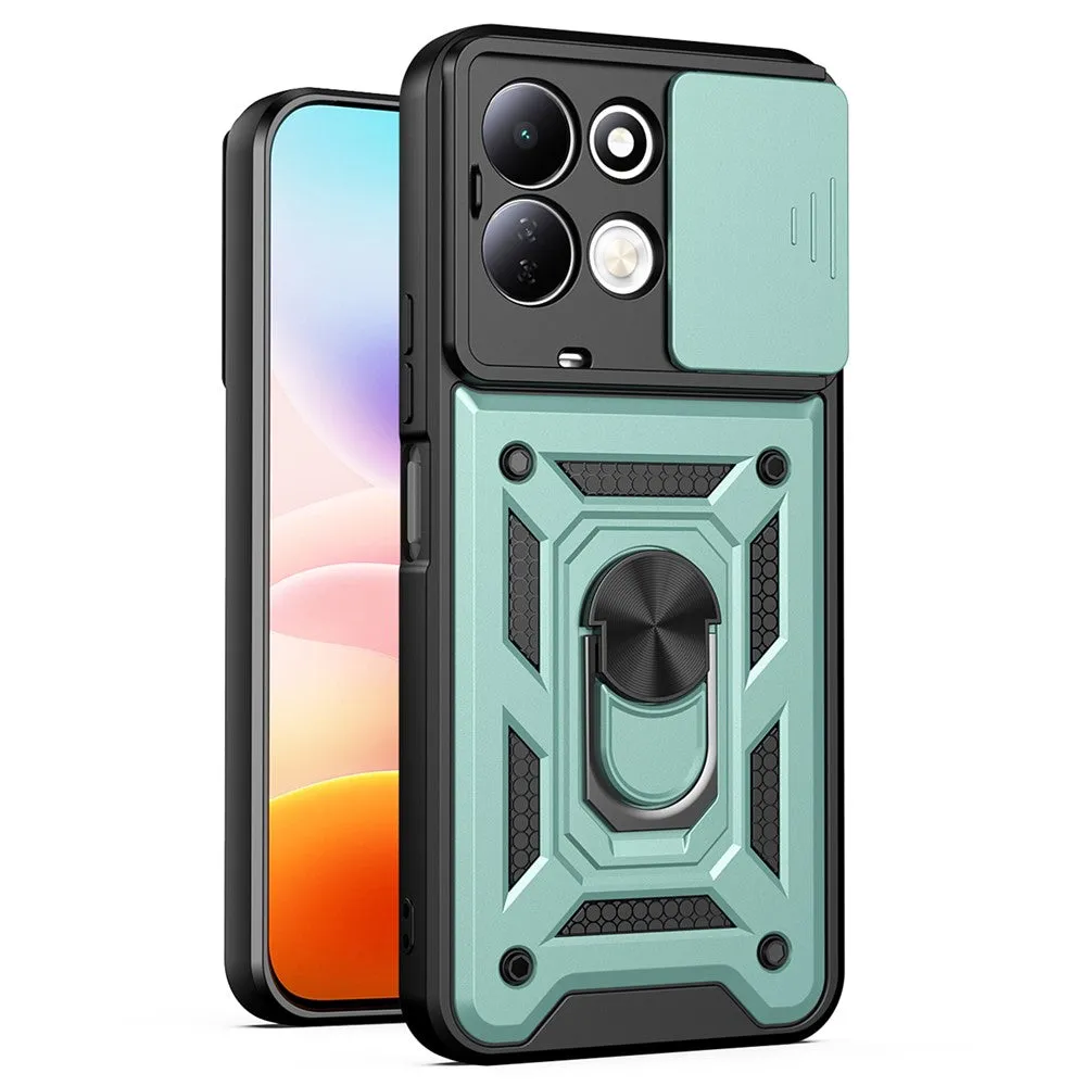 Custodia per Xiaomi Redmi 17 5G / 17 4G, Techsuit, CamShield, Verde - immagine 1