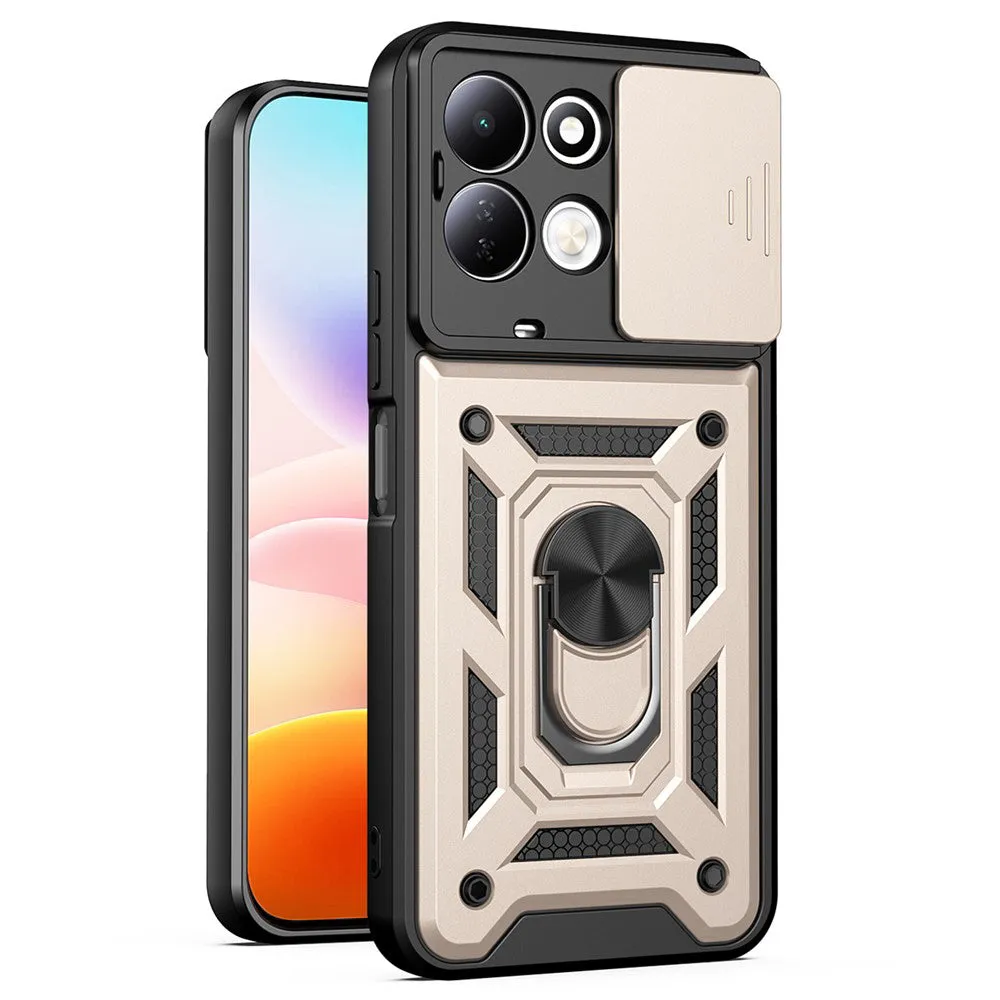 Custodia per Xiaomi Redmi 17 5G / 17 4G, Techsuit, CamShield, Dorata - immagine 1