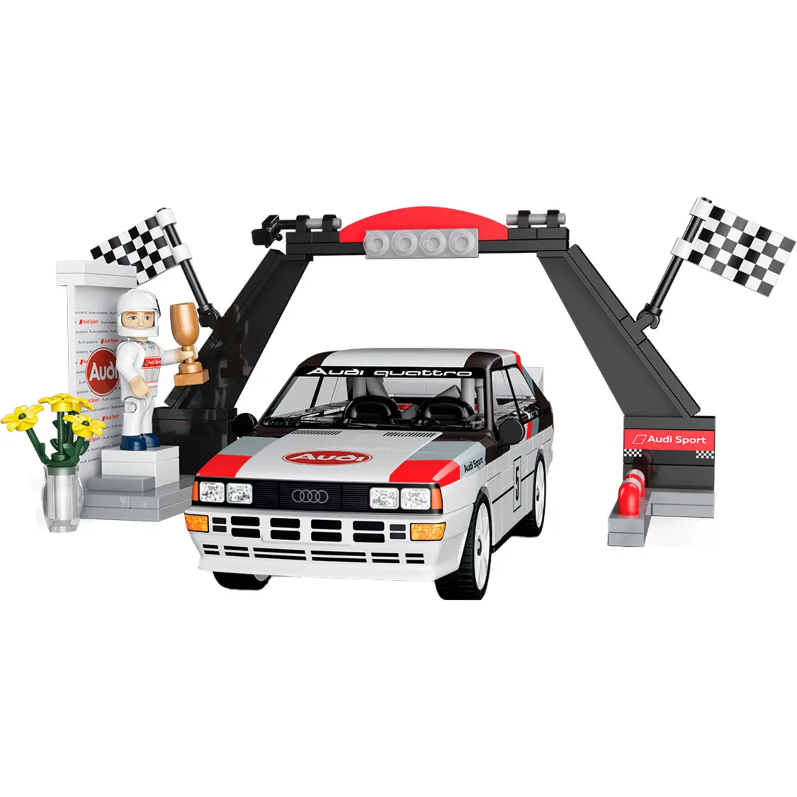 Audi Quattro Gruppo 4, Giochi di costruzione - immagine 1