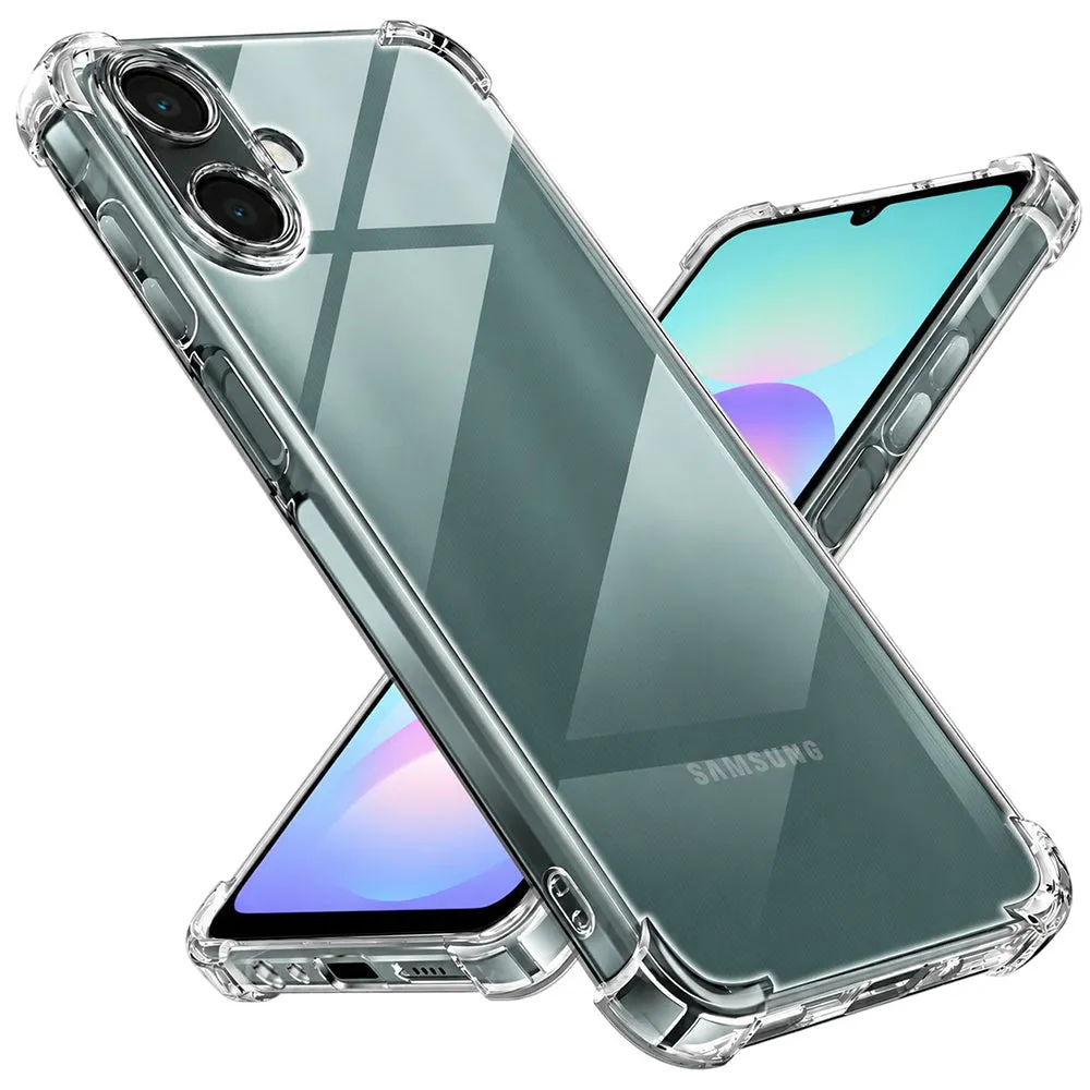 Custodia per Samsung Galaxy A08 4G A085 / A07 5G A076, Techsuit, Shockproof Clear, Trasparente - immagine 1