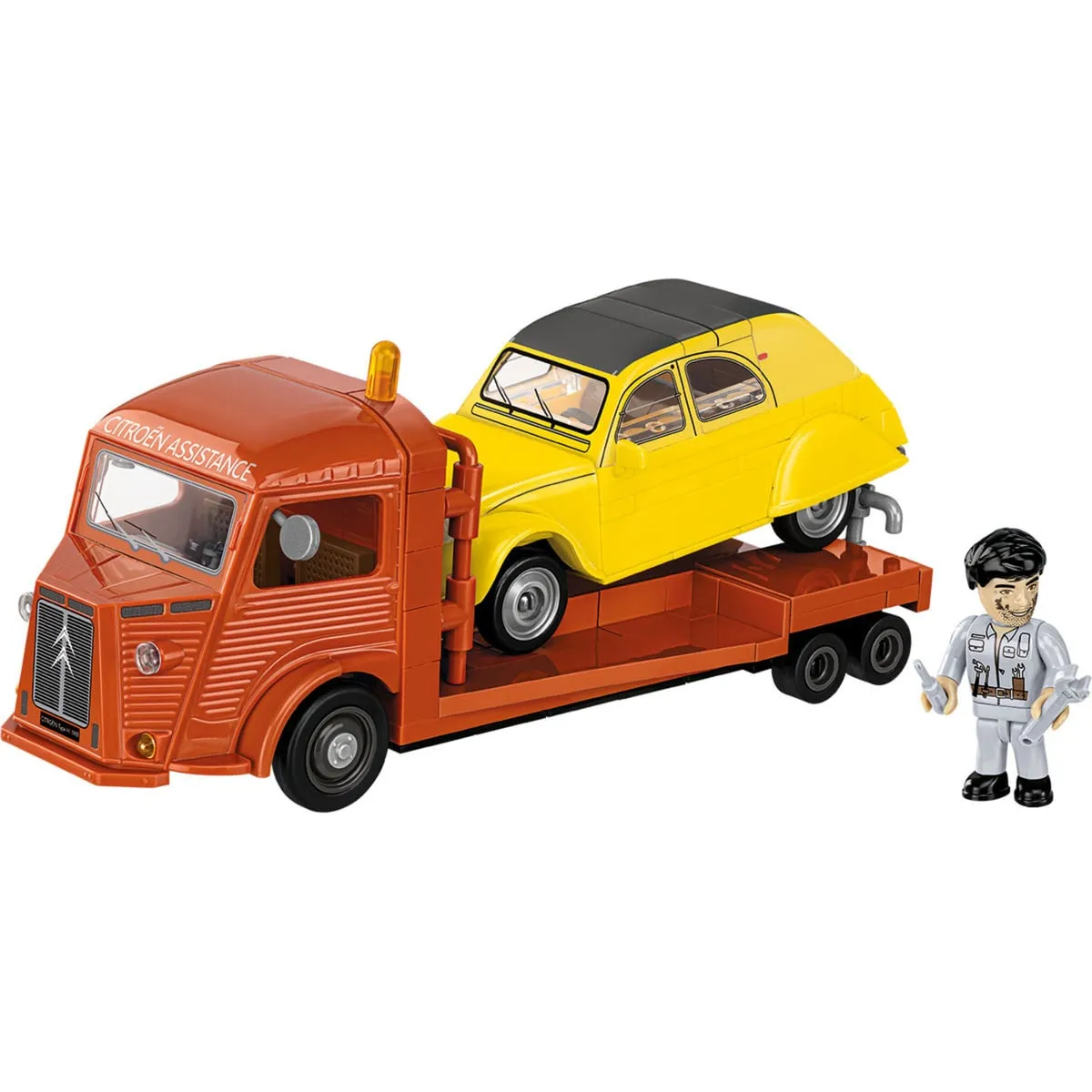 Trasportatore di auto Citroen Type H & 2CV Type AZ, Giochi di costruzione - immagine 1