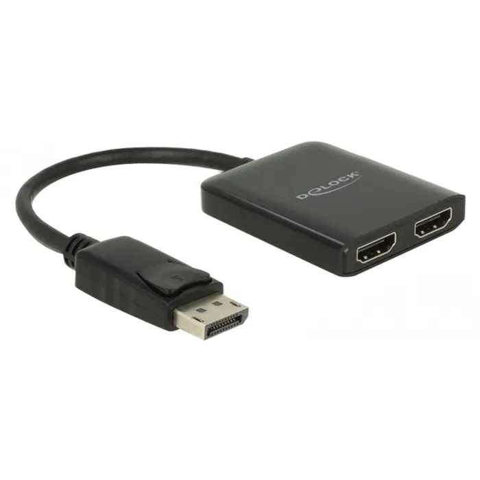 87769 ripartitore video DisplayPort 2x HDMI, Splitter HDMI - immagine 1