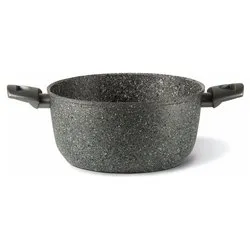 Casseruola Alluminio antiaderente (24cm) MINERALIA Grigio BS4802429105 - immagine 1
