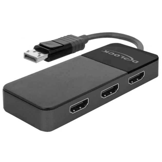 87770 ripartitore video DisplayPort 3x HDMI, Splitter HDMI - immagine 1