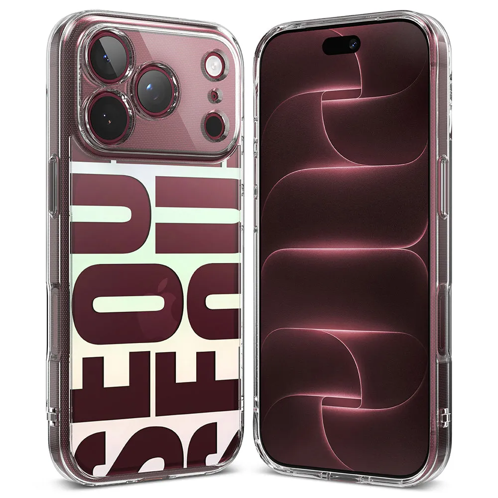 Custodia per Apple iPhone 18 Pro / 17 Pro, Ringke, Fusion Seoul, Vinaccia - immagine 1