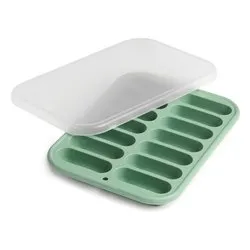 Formaghiaccio 14 stick (20x56mm) con coperchio (19,5x14x2,1cm) DAILY Verde 355 - immagine 1