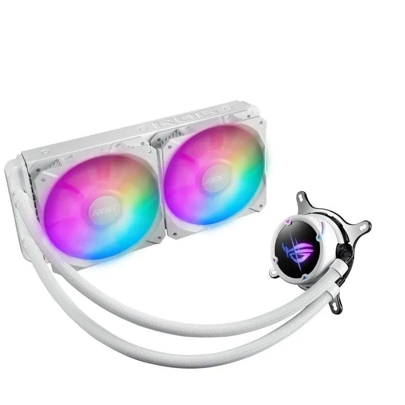 Refrigerazione Liquida ASUS ROG Strix LC II 240 ARGB Bianco 2 Ventole LED - immagine 1