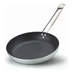 Padella Alluminio antiaderente (28cm) manico acciaio BASIC NON-STICK Silver e Nero 028140028 - immagine 1