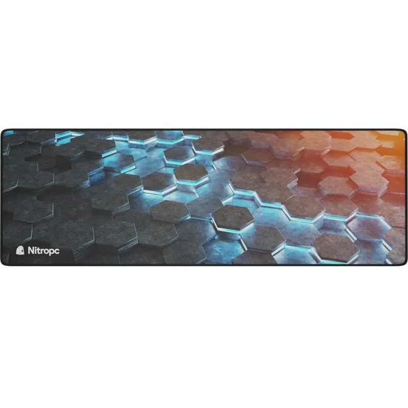 Tappetino per mouse da gioco Nitropc NMP1 XL 90x30 cm - immagine 1