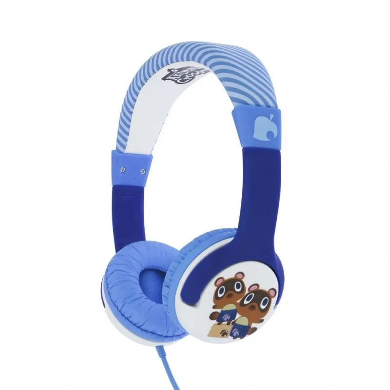 OTL Technologies Animal Crossing Tommy&Timmy Cuffie per bambini con limitatore di volume - immagine 1