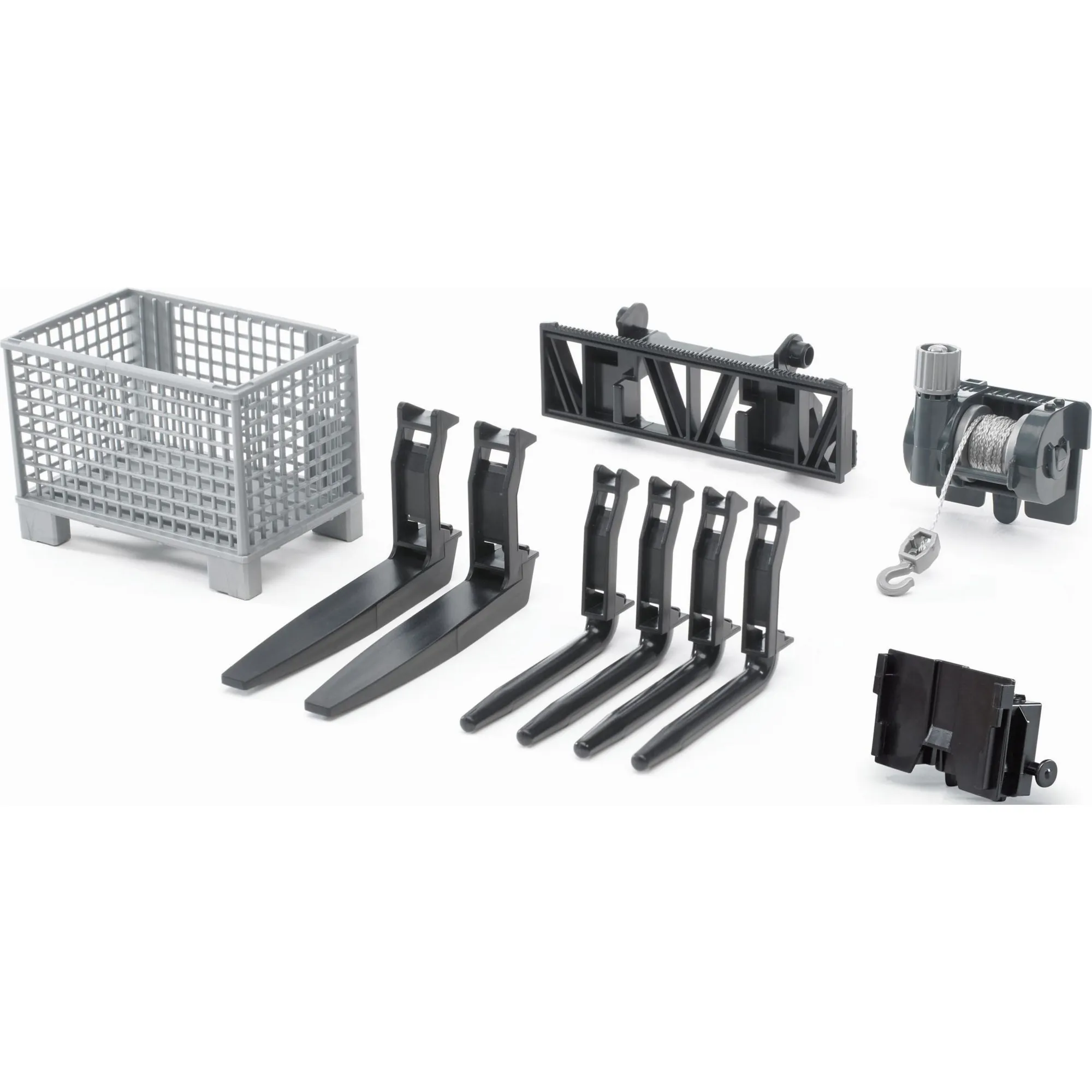 Accessori pallet a griglia verricello caricatore frontale, Adattatore - immagine 1