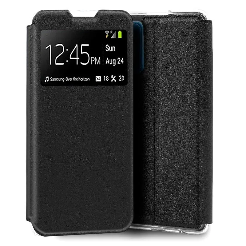 Custodia Flip Cover nera fantastica per Samsung Galaxy M52 5G M526 - immagine 1
