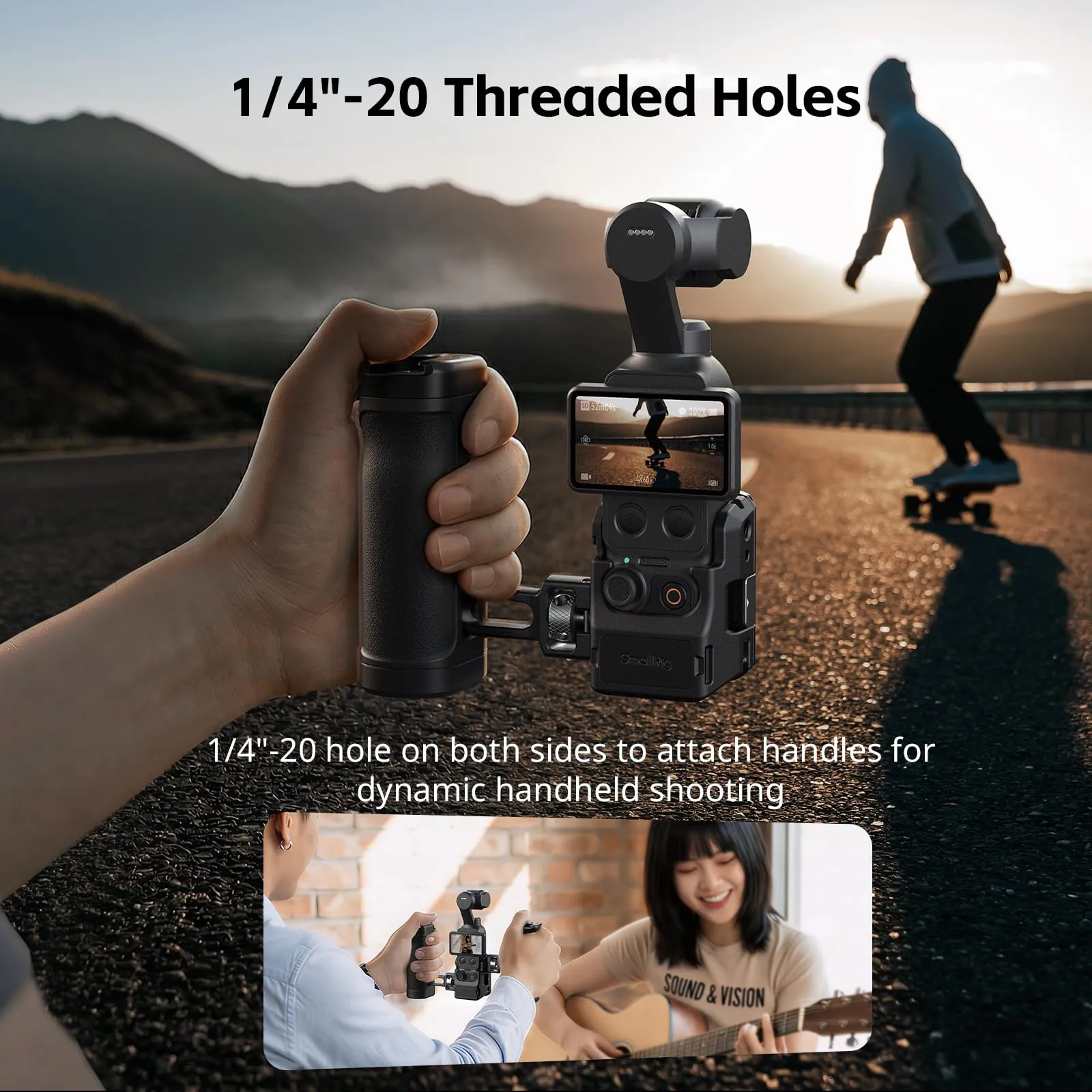 SMALLRIG Gabbia Protettiva in Alluminio per DJI Osmo Pocket 3/ 4/ 4P - 6002 - immagine 4