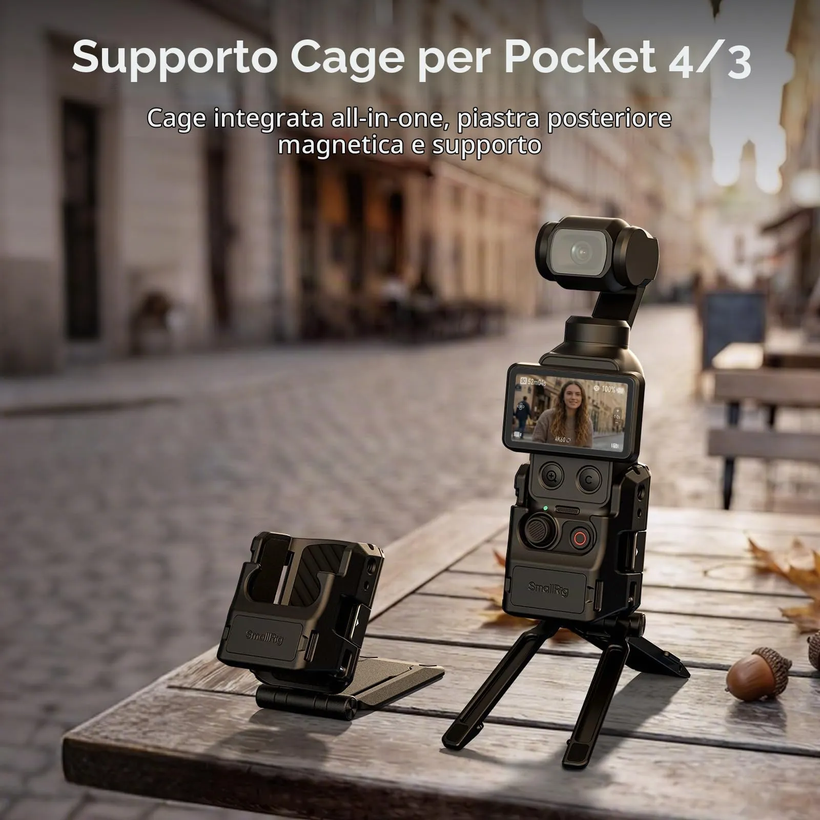 SMALLRIG Supporto Magnetico per DJI Osmo Pocket 4/ 4P/ 3 - 6003 - immagine 2