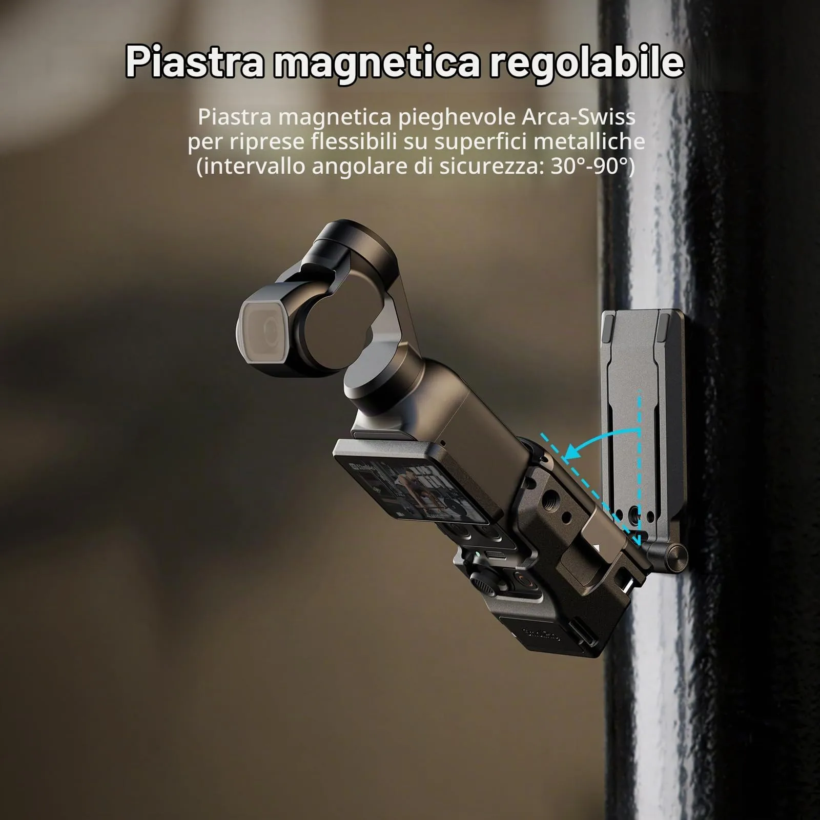 SMALLRIG Supporto Magnetico per DJI Osmo Pocket 4/ 4P/ 3 - 6003 - immagine 3