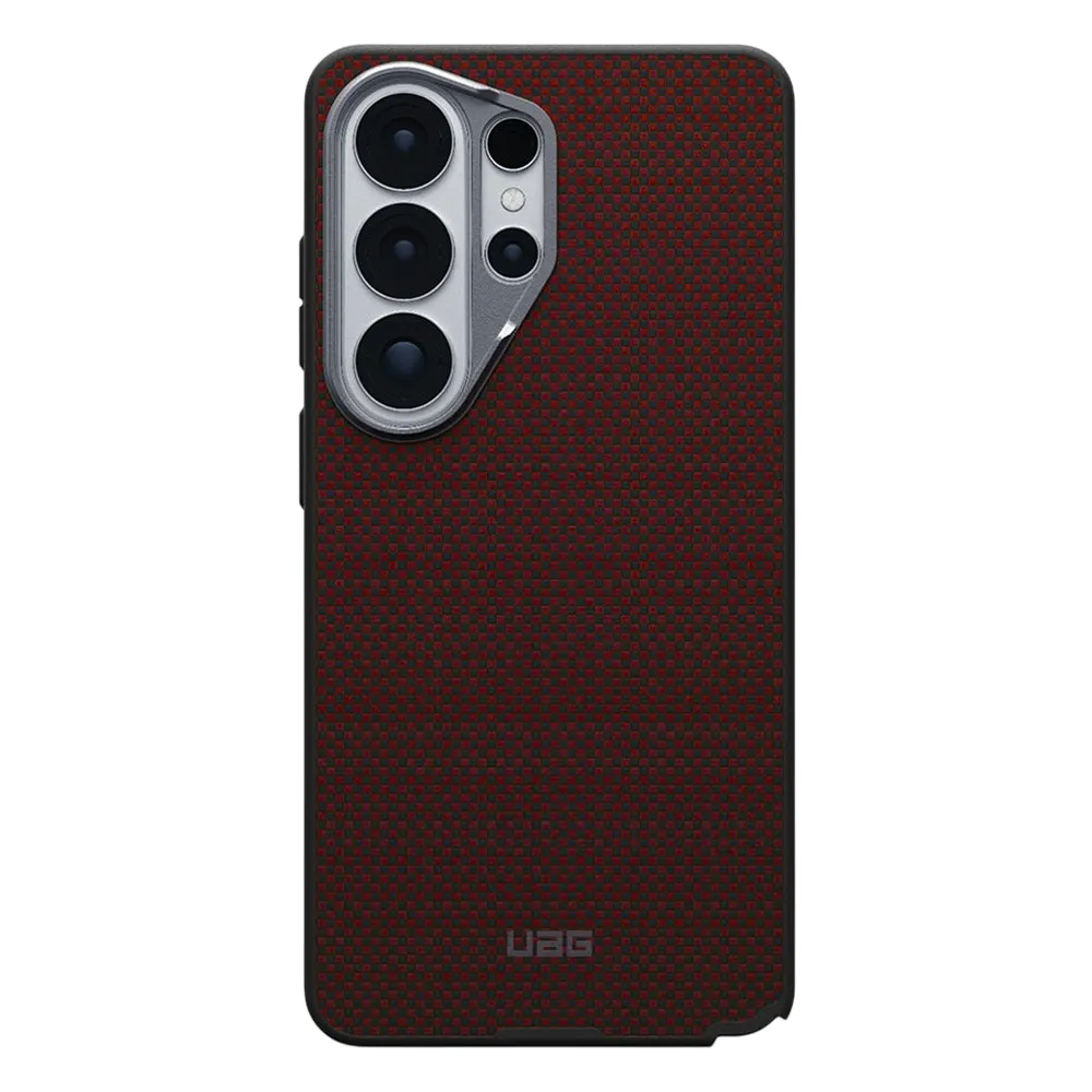 Custodia MagSafe per Samsung Galaxy S26 Ultra S948, Urban Armor Gear, Fibr Armr, Arancione Nera - immagine 1