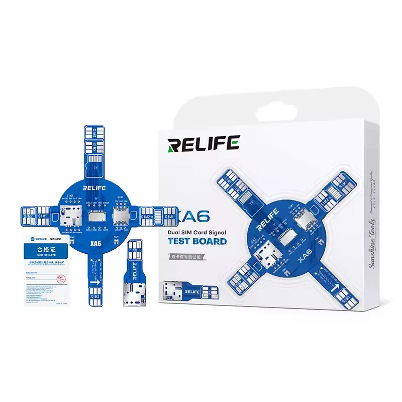 Tester Service Relife XA6 Dual per Scheda SIM / Scheda di Memoria - immagine 1