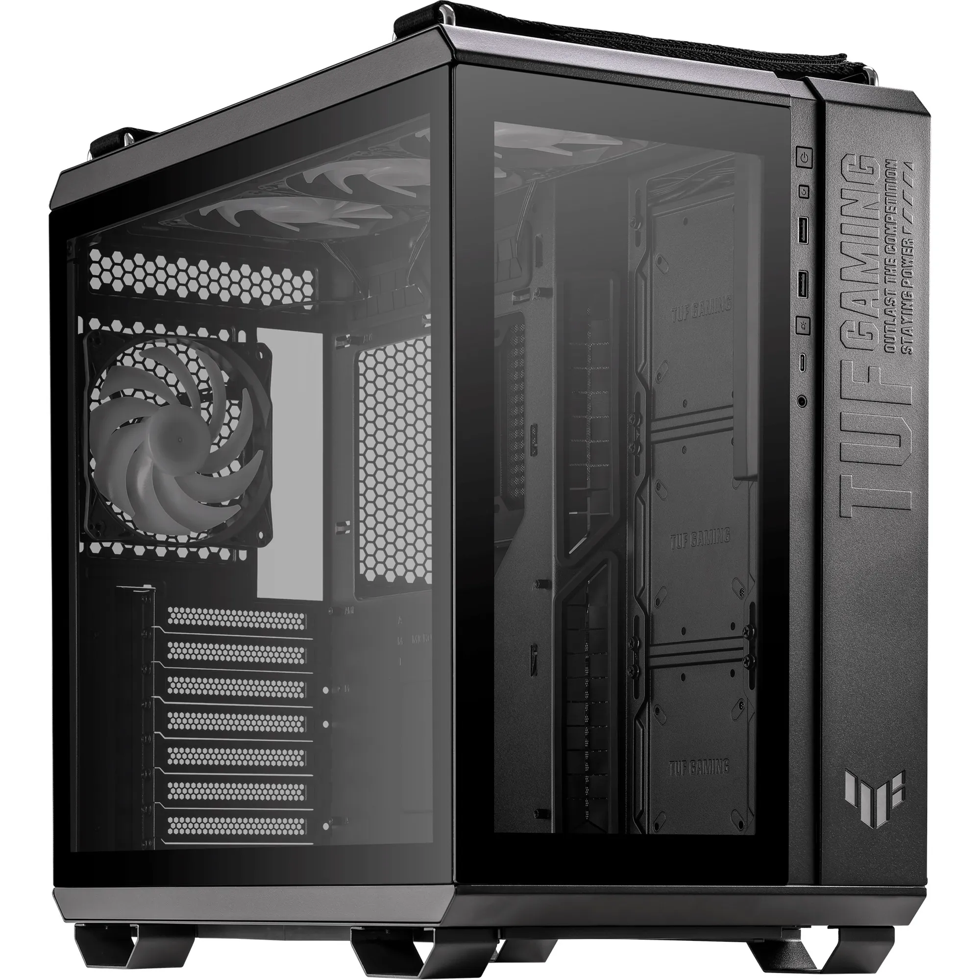 TUF Gaming GT502 PLUS Midi Tower Nero, Chassis Tower - immagine 1